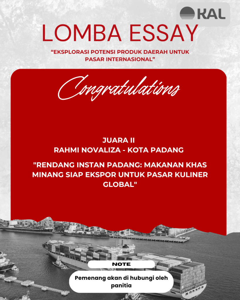 Juara II – Rahmi Novaliza (Kota Padang)